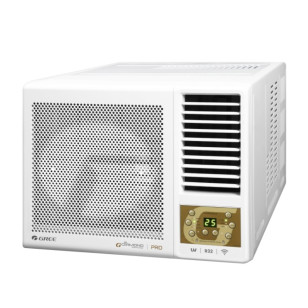 GREE 格力 GWF07P 3/4匹 R32 G-Panel 雙黑鑽 變頻淨冷 窗口式冷氣機 (包標準安裝)